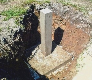 Фундамент под колонны