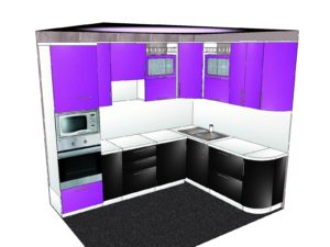 Планирование кухни самостоятельно: 3D конструктор кухни